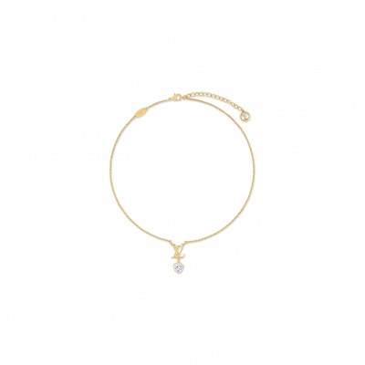 LOUIS VUITTON LV ICONIC HEART NECKLACE M02387